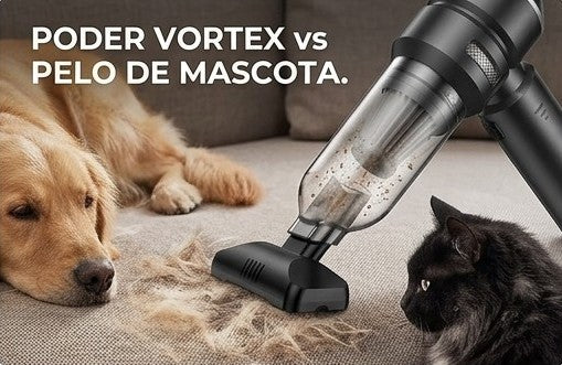 VortexClean™ – Aspiradora Inalámbrica Portátil