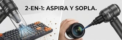 VortexClean™ – Aspiradora Inalámbrica Portátil